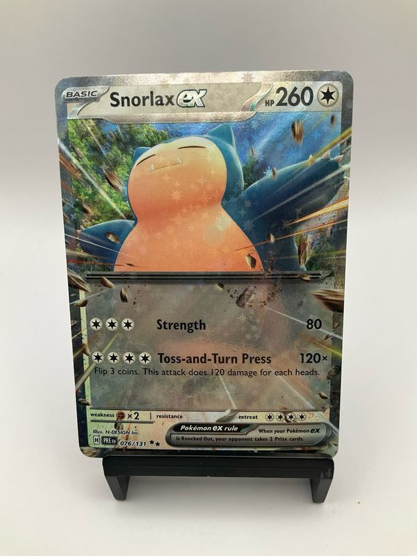 2025 POKEMON SNORLAX EX 076/131