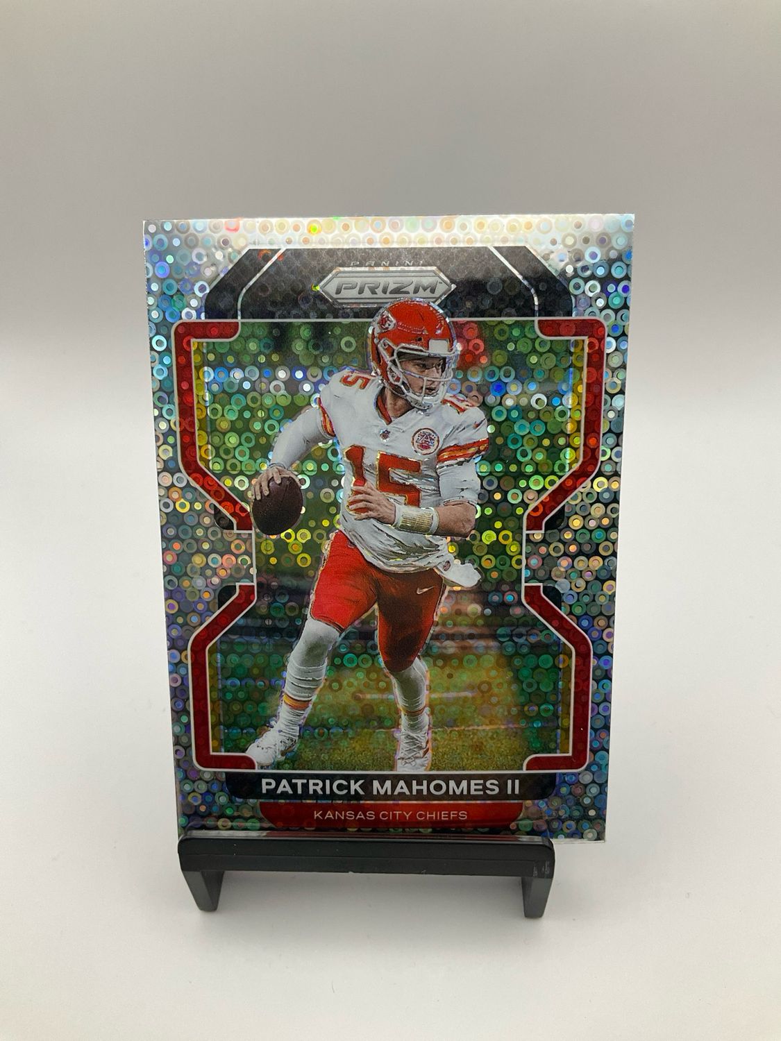 2021 PRIZM PATRICK MAHOMES NO.190 SILVER DISCO