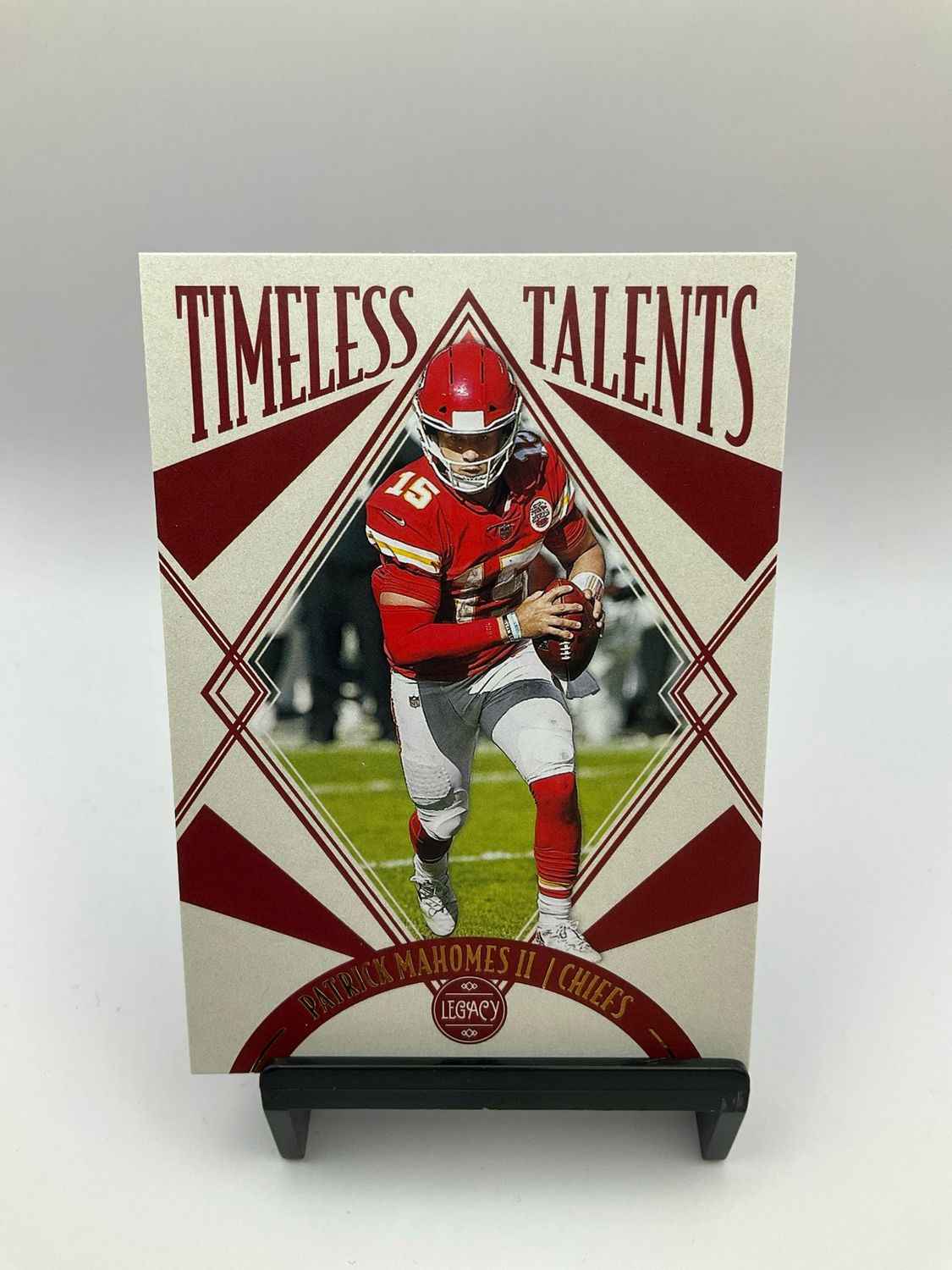 2021 LEGACY PATRICK MAHOMES TIMELESS TALENTS NO.TT-19