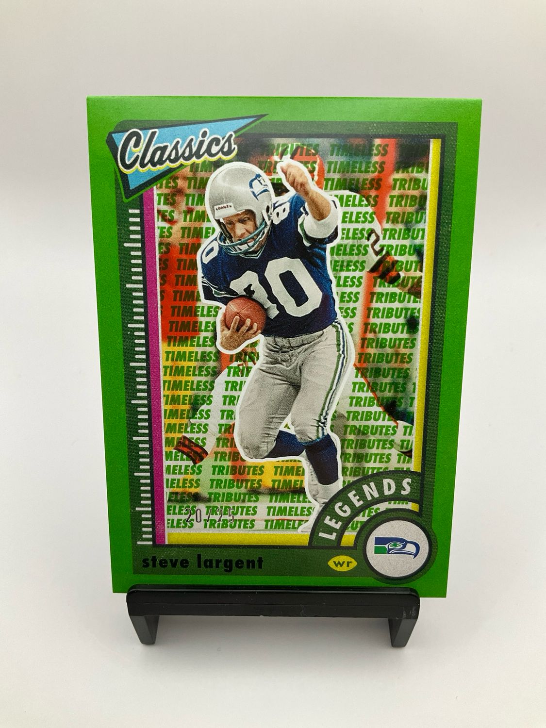 2022 CLASSICS STEVE LARGENT GREEN TIMELESS TRIBUTES 20/25
