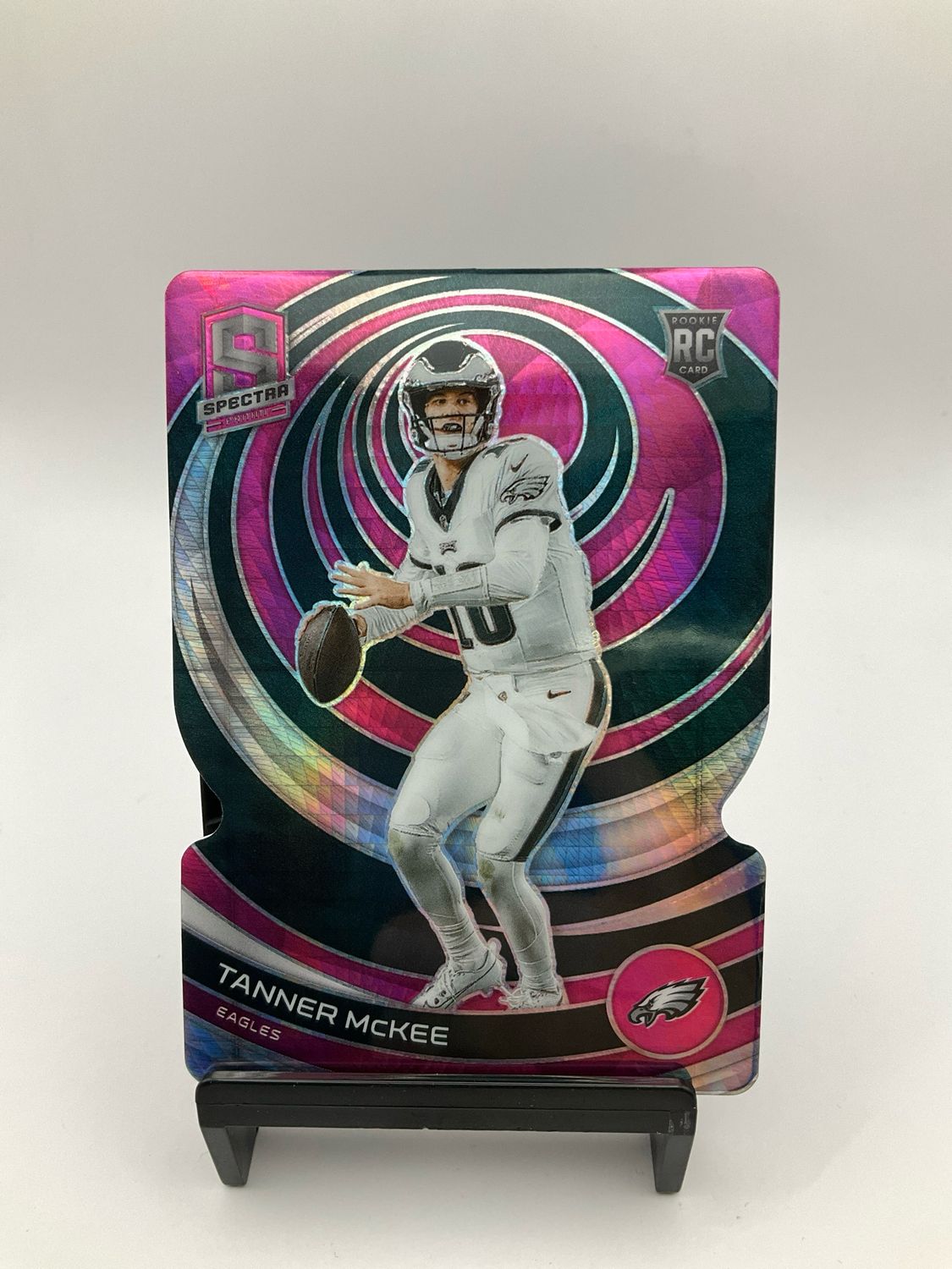 2023 SPECTRA TANNER MCKEE NEON PINK DIE-CUT 01/20