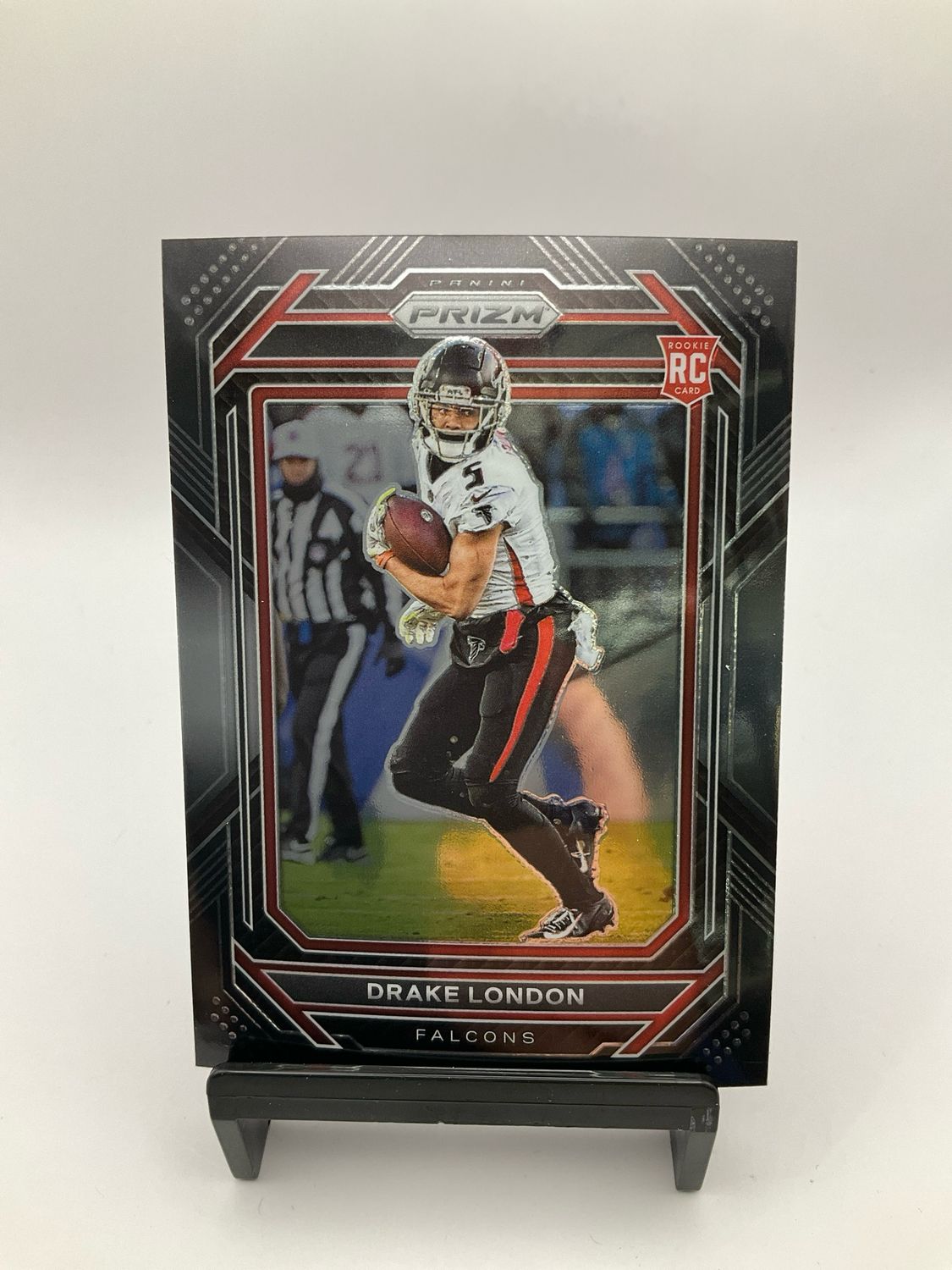 2022 Panini Chronicles #PB-11 Drake London Prizm Black
