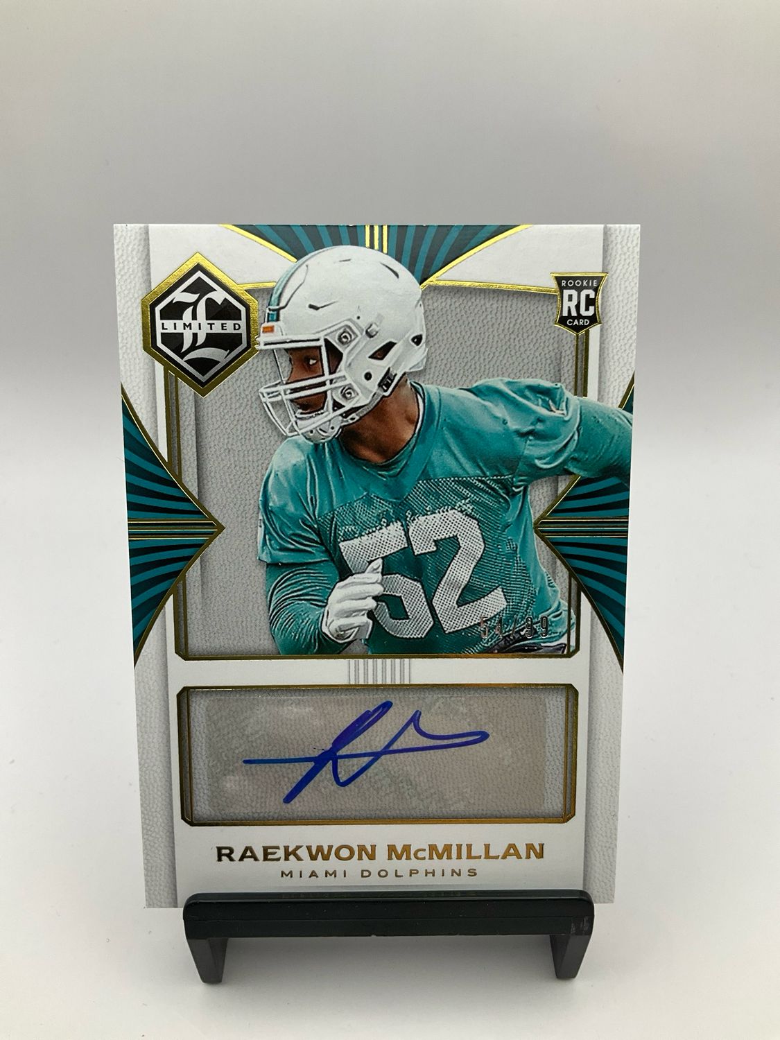 2017 Panini Limited Spotlight Silver /99 Raekwon McMillan #174