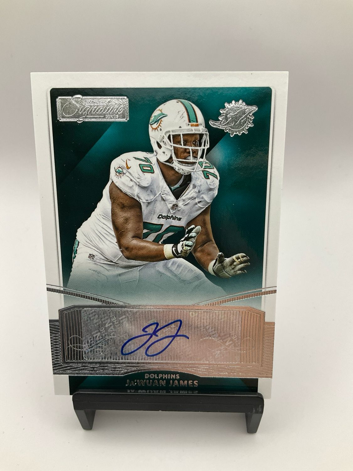 2015 DONRUSS SIGNATURE SERIES JA&#39;WUAN JAMES AUTO