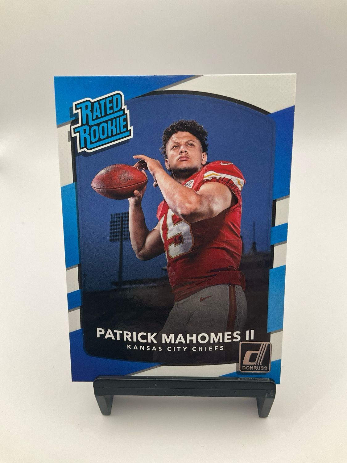 Patrick Mahomes 2017 Rated Rookie #327 Donruss RC