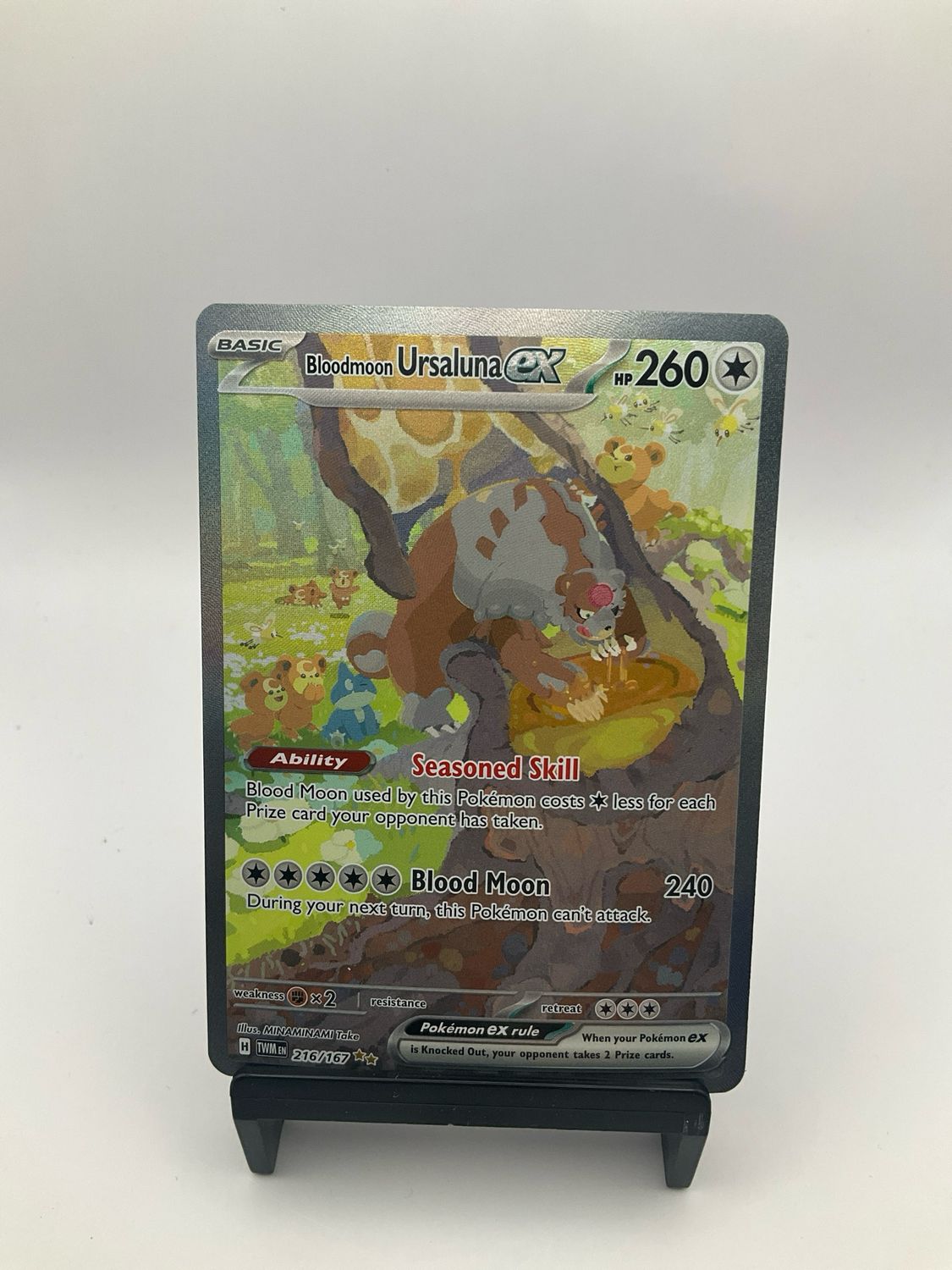 Bloodmoon Ursaluna ex 216/167 Sv06: Twilight Masquerade Holo