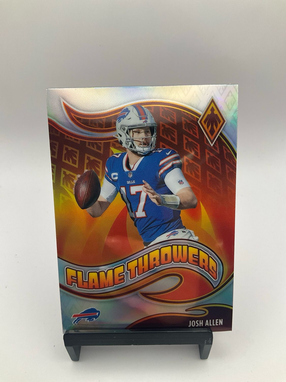 2021 Panini Phoenix Football Josh Allen #FT-1 Flame Throwers