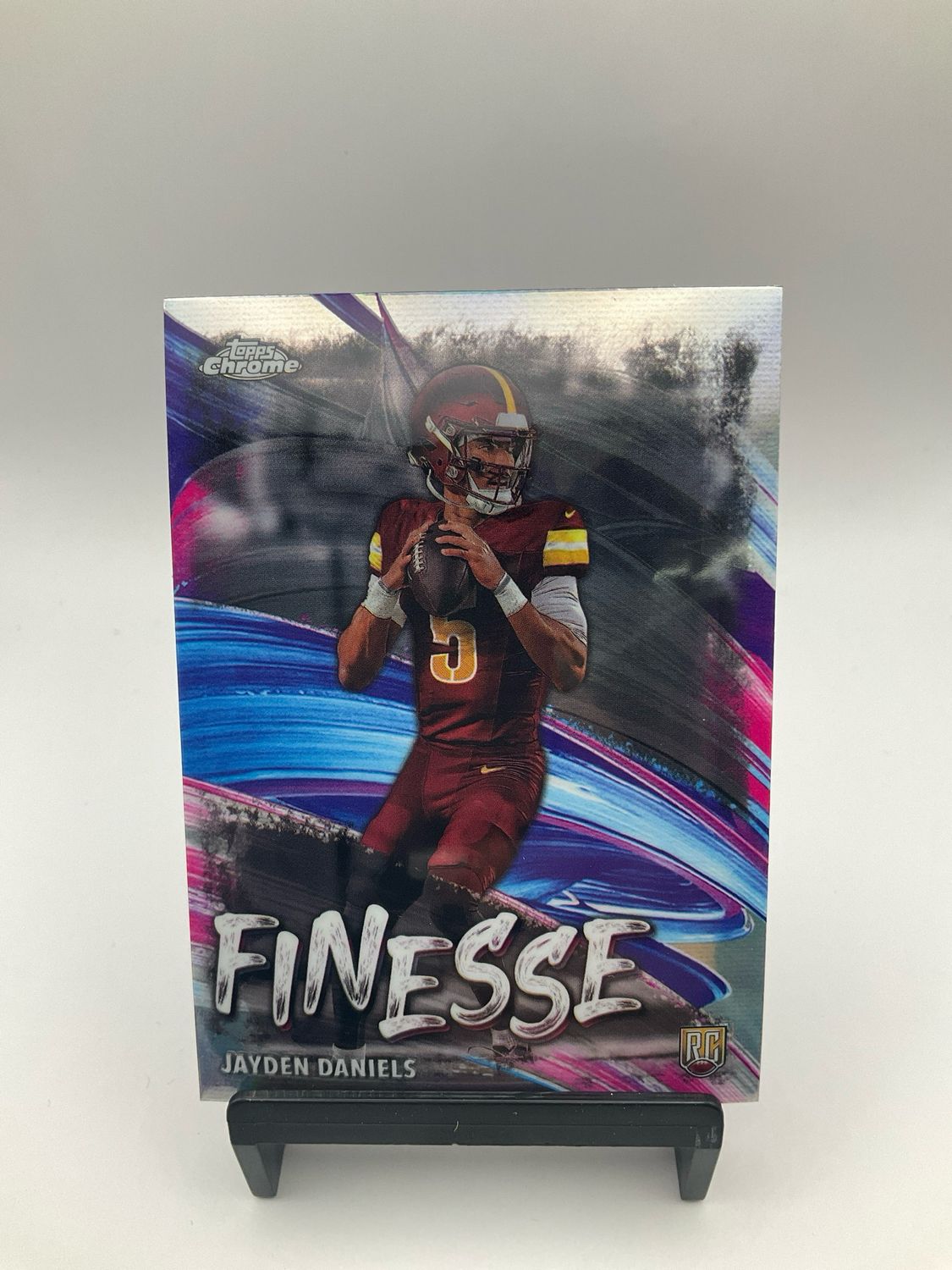 2024 Topps Chrome Finesse Jayden Daniels RC