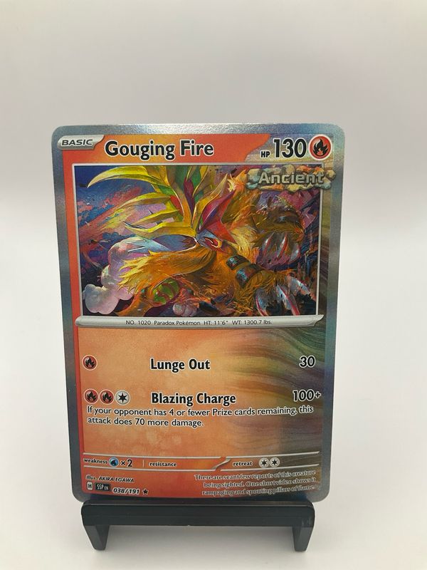 Gouging Fire 038/191 HOLO RARE | SV08: Surging Sparks