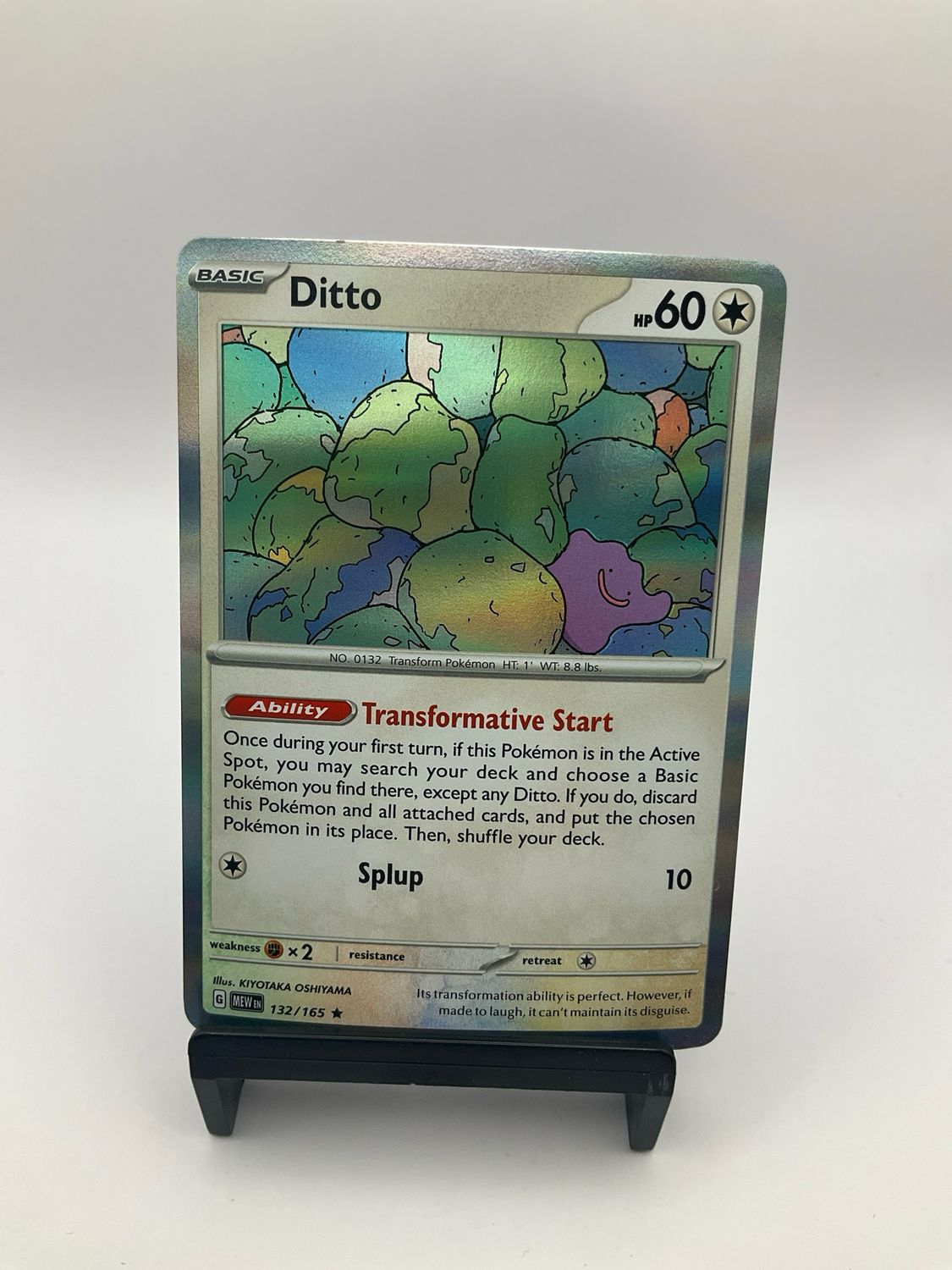 Ditto Holo Rare - 132/165 - Scarlet &amp; Violet 151