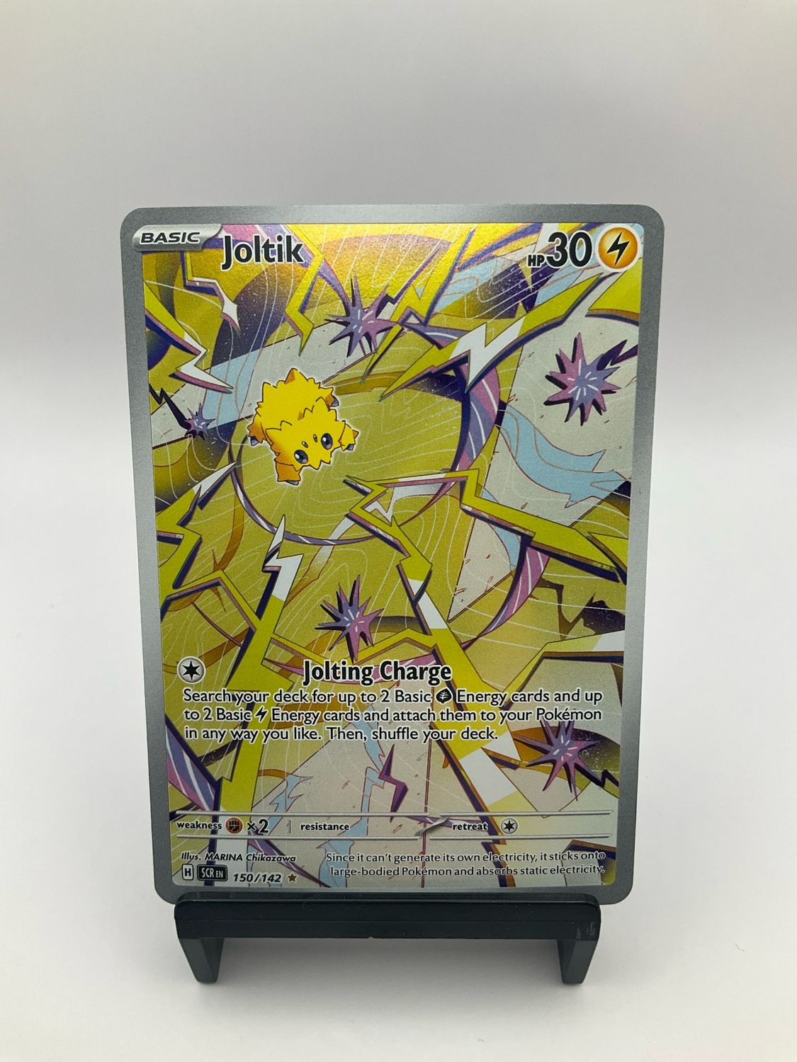 Pokemon TCG Joltik 150/142 Illustration Rare Stellar Crown
