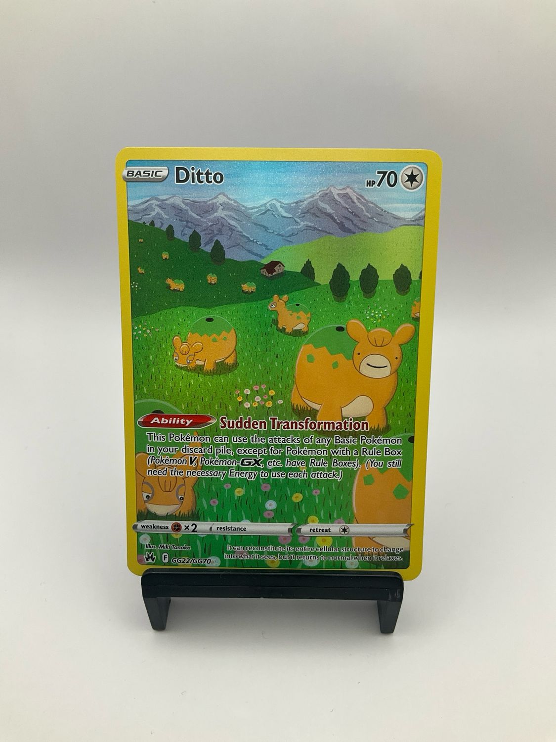 Ditto GG22/GG70 Pokemon Crown Zenith: Galarian Gallery