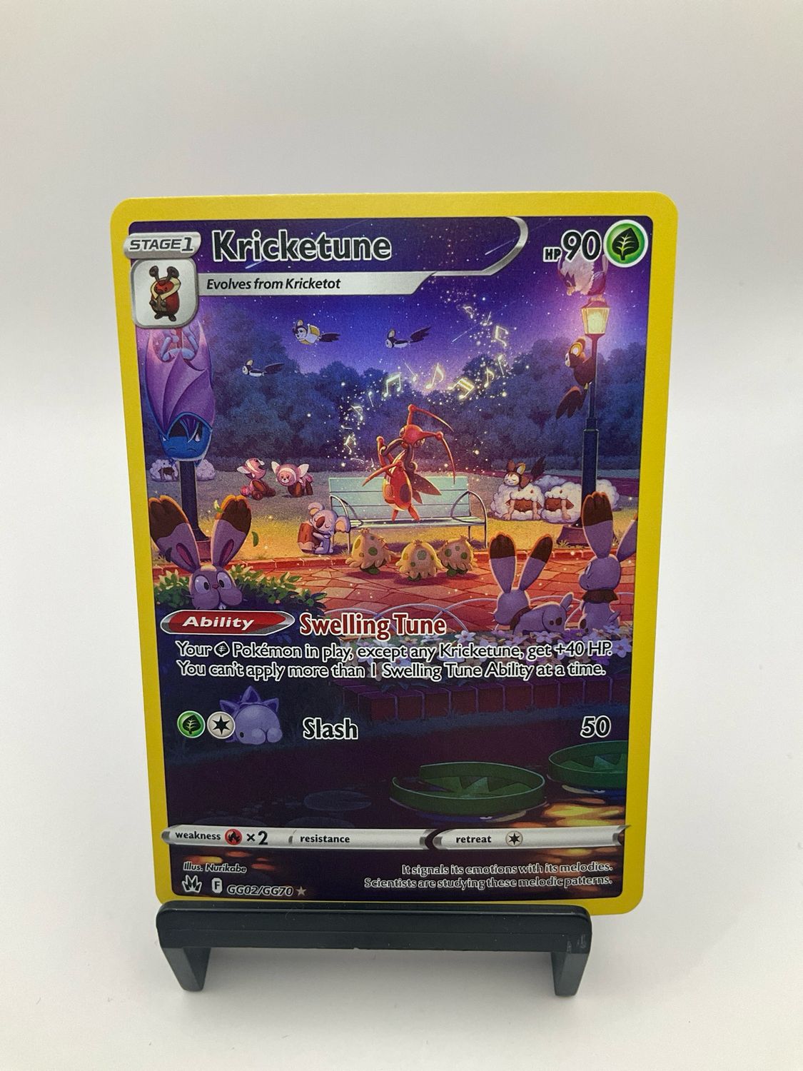 Pokemon 2023 Kricketune GG02/GG70 Crown Zenith: Galarian Gallery