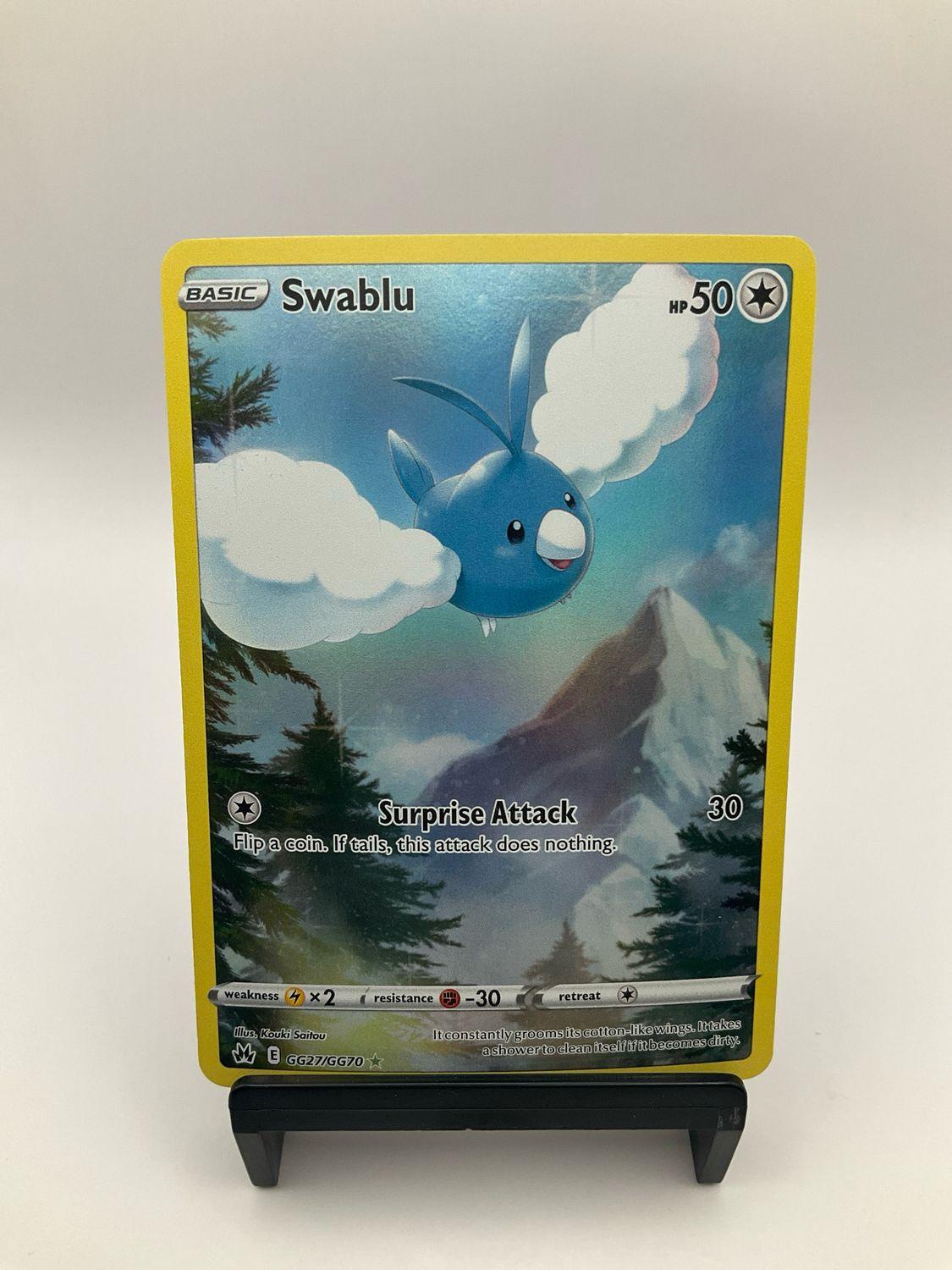 Swablu GG27/GG70 Ultra Rare Galarian Gallery Crown Zenith