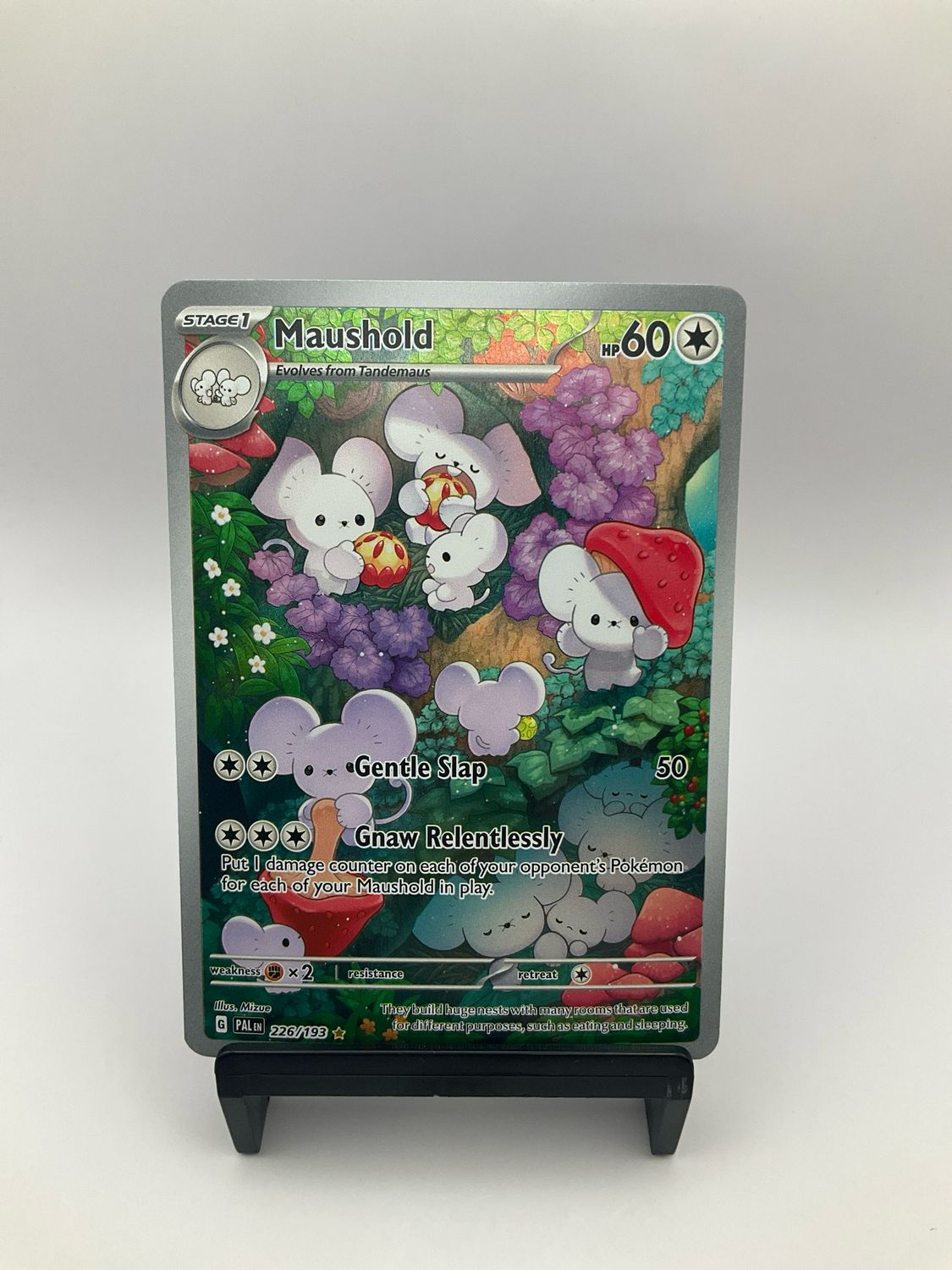 Pokémon TCG Maushold 226/193 Scarlet &amp; Violet Paldea Evolved
