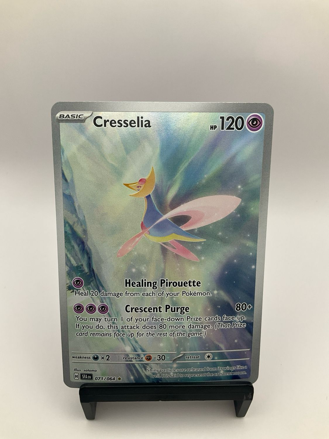 Pokemon TCG Scarlet &amp; Violet: Shrouded Fable - Cresselia 071/064 Full Art NM
