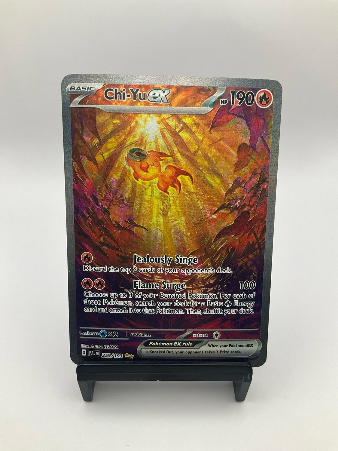 Chi-Yu EX 259/193 Pokemon Paldea Evolved