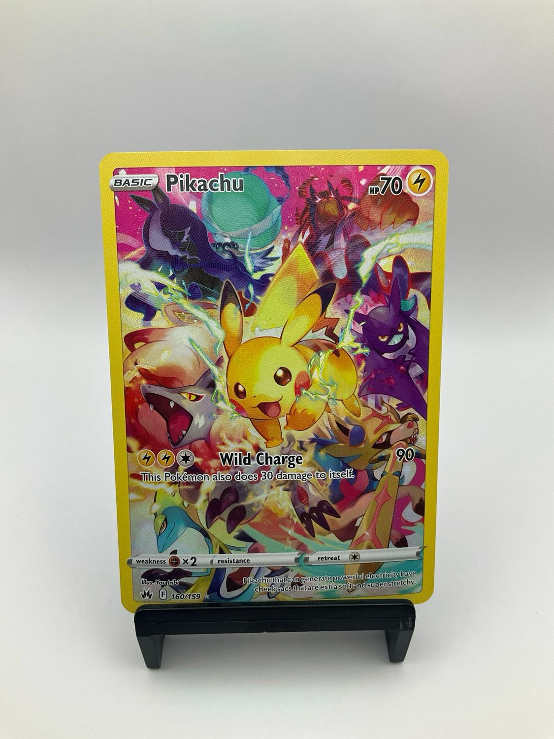 Pikachu 160/159 Ultra Rare Crown Zenith