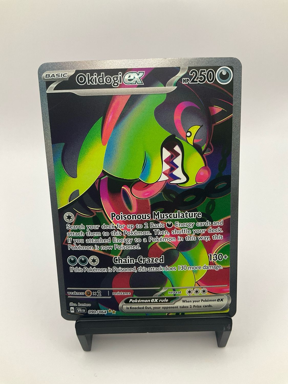 Pokémon TCG: Okidogi ex 090/064 Shrouded Fable Special Illustration Rare