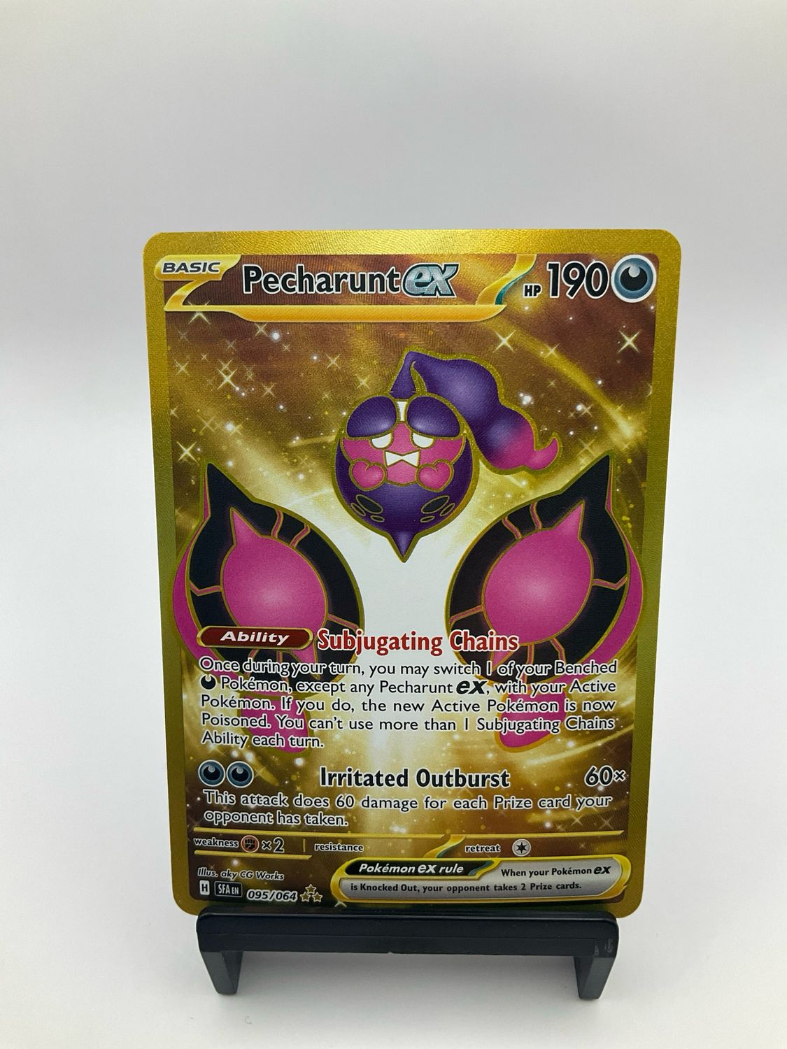 2024 Pokemon Shrouded Fable PECHARUNT EX 095/064