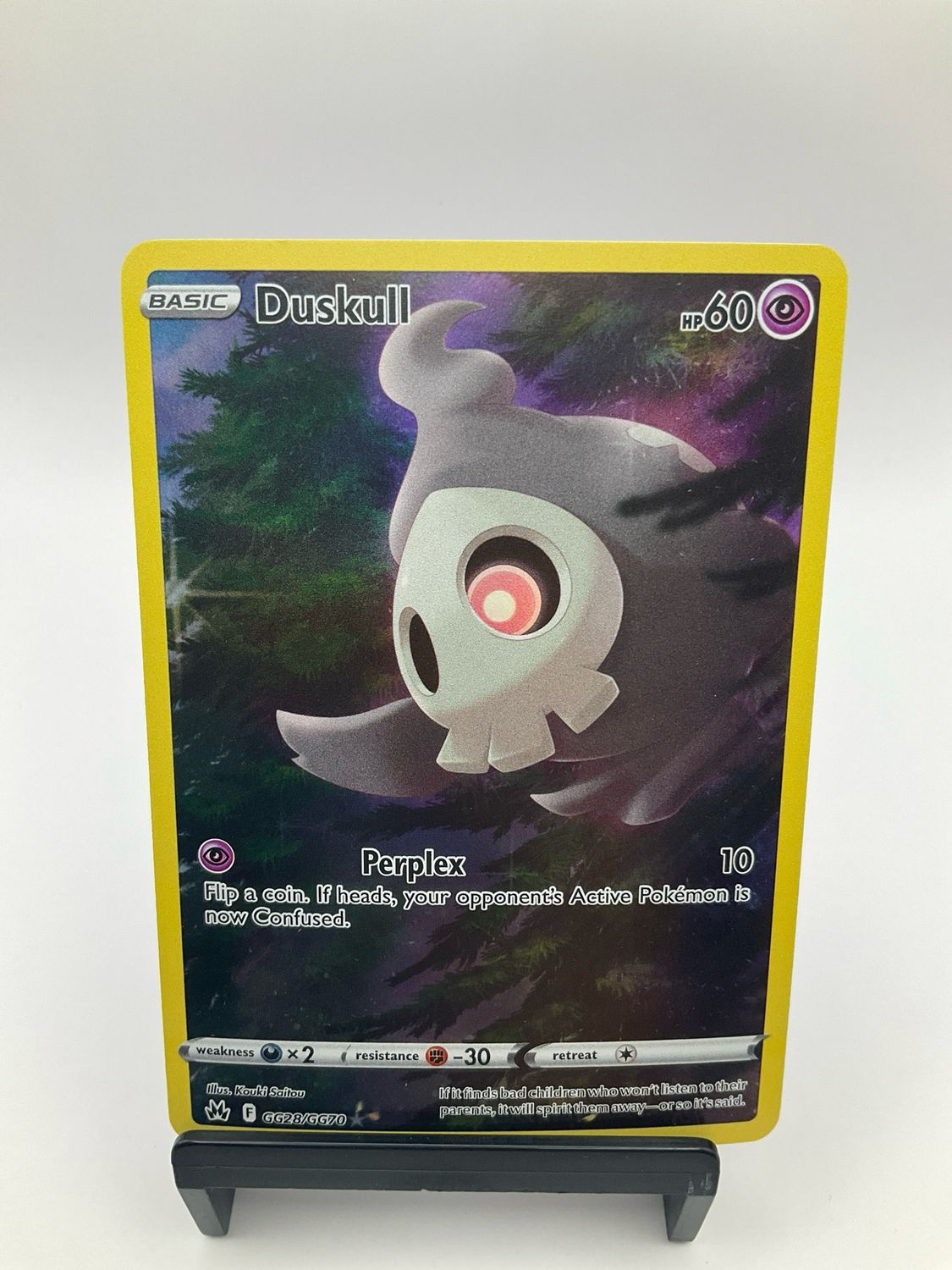 Pokémon TCG Duskull Crown Zenith: Galarian Gallery GG28/GG70