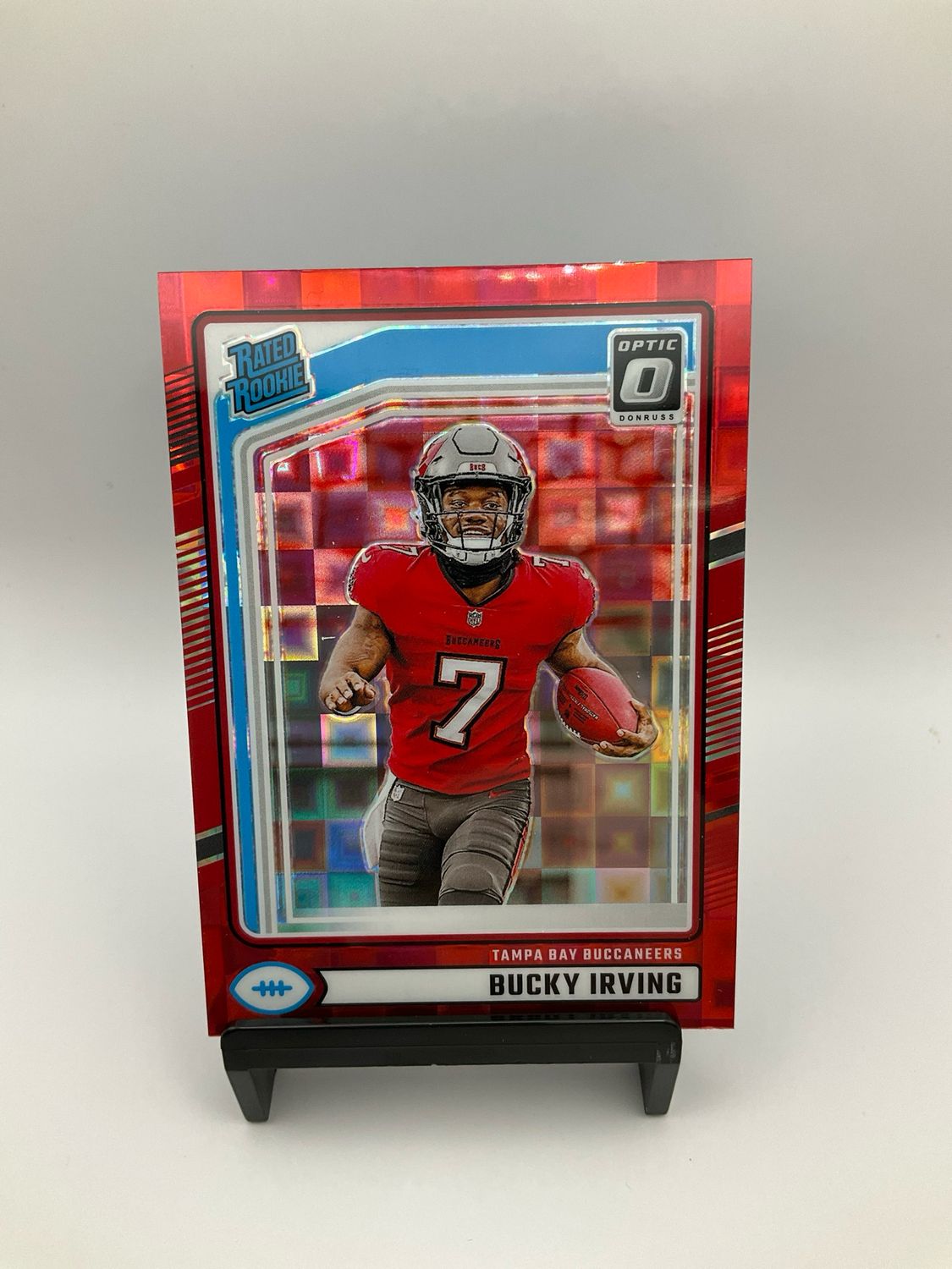 2024 Panini Donruss Optic Rated Rookie Red Pandora #301 Bucky Irving