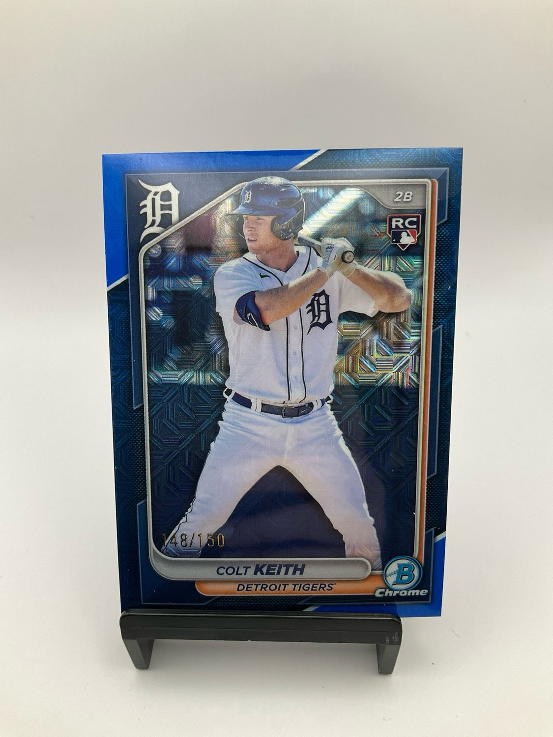2024 Bowman Chrome #34 Colt Keith Blue Mojo Refractor 148/150