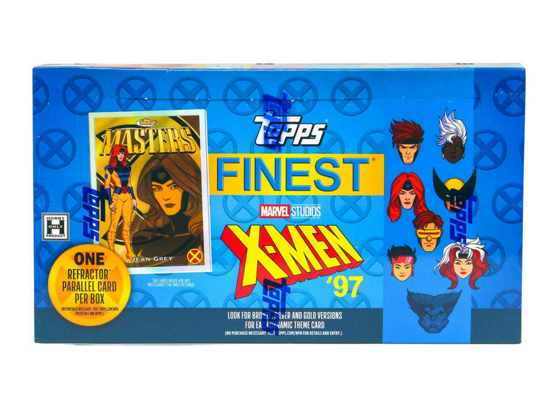 2025 Topps Finest X-Men &#39;97 Hobby Box