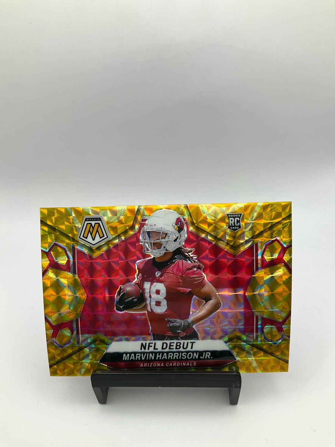 2024 Mosaic Marvin Harrison Jr. RC Reactive Yellow