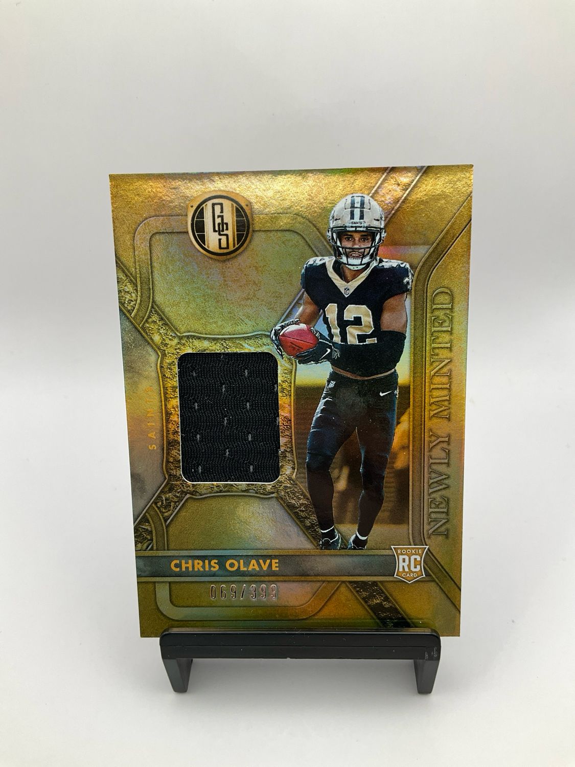 2022 Panini Gold Standard Newly Minted Memorabilia Chris Olave 069/399