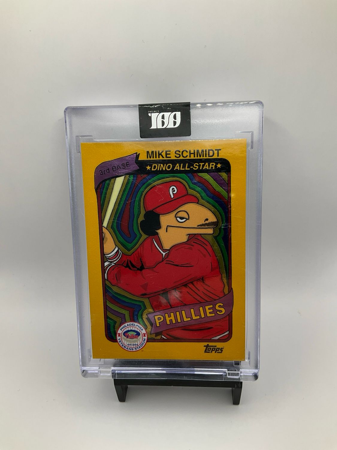 2022 Project 100 Online Exclusive Season Three Mike Schmidt by Elbo Glass