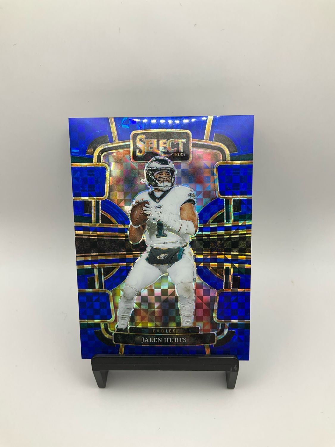 2023 Select Football Jalen Hurts Blue Prizm 187/199