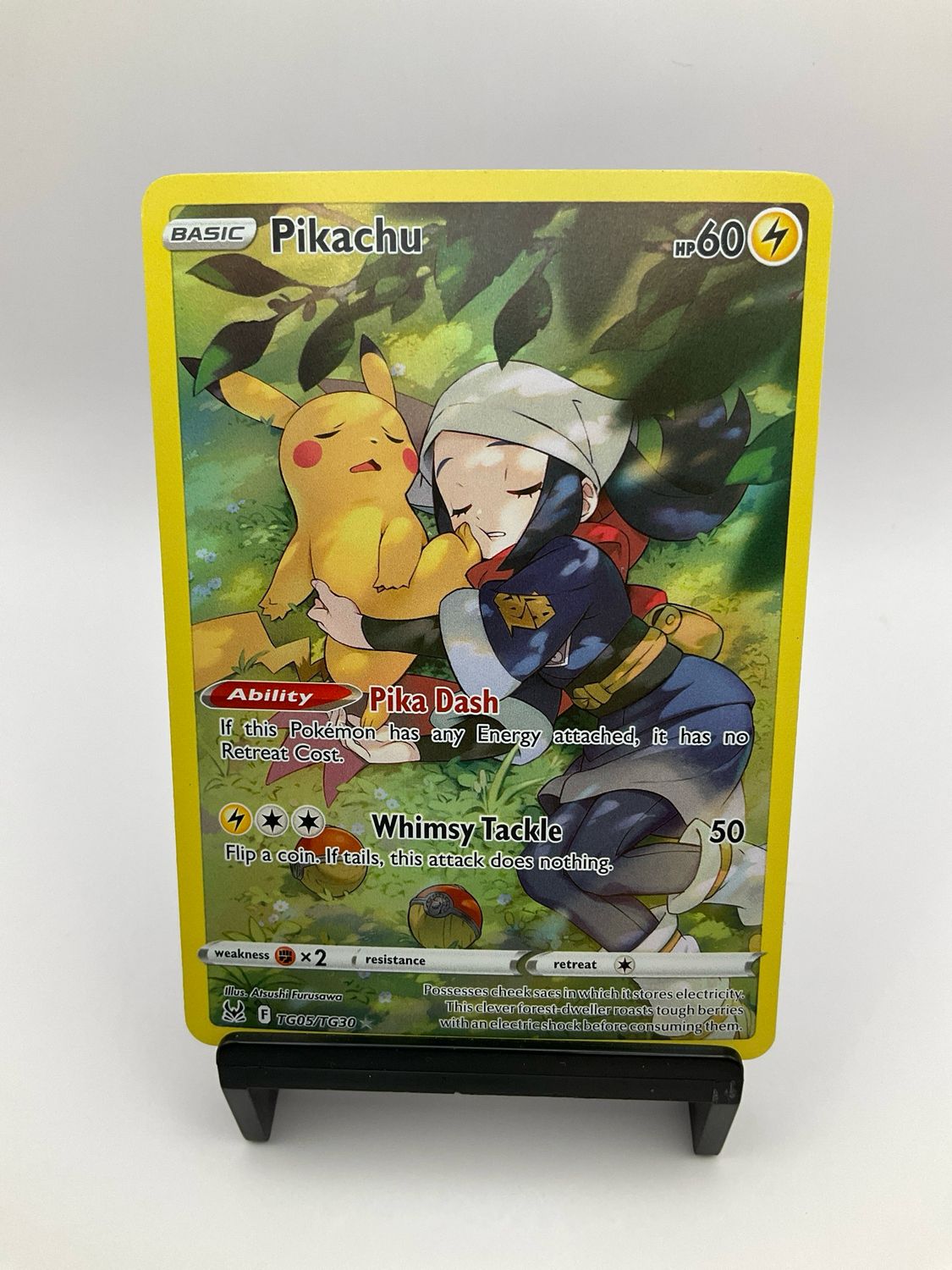 Pikachu TG05/TG30 Swsh11: Lost Origin Trainer Gallery Holo