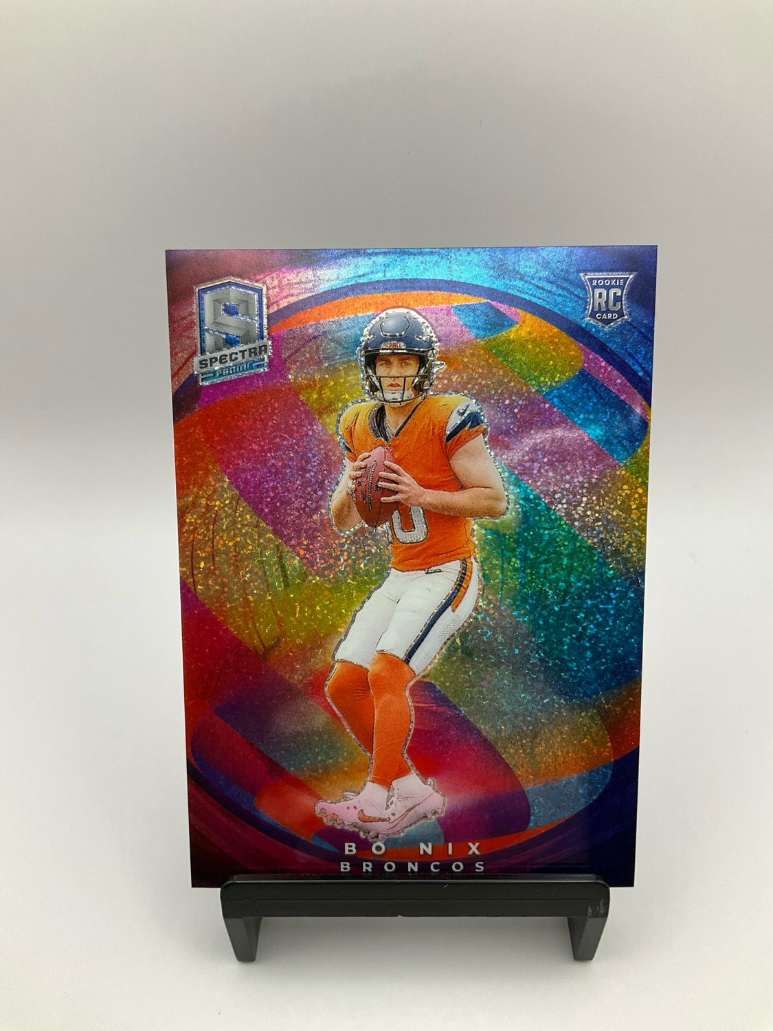 2024 Panini Spectra Bo Nix Color Sphere Case Hit