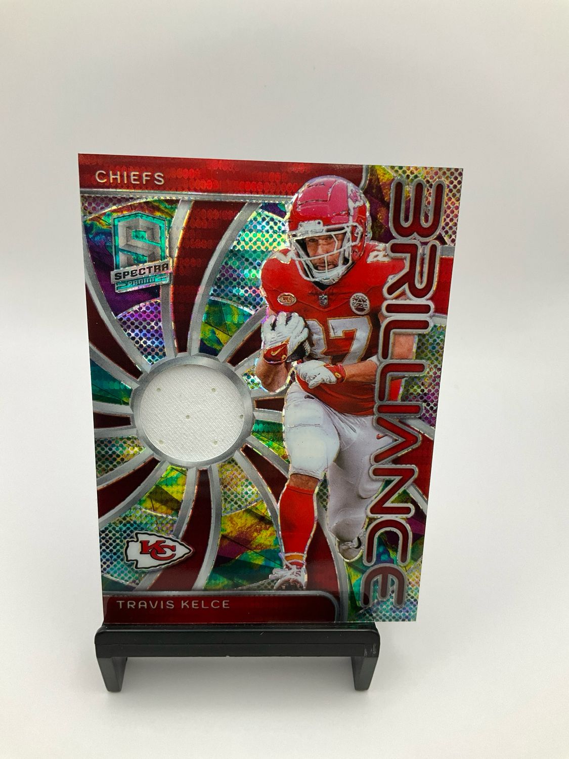 2024 Panini Spectra Brilliance Patch Travis Kelce 52/75