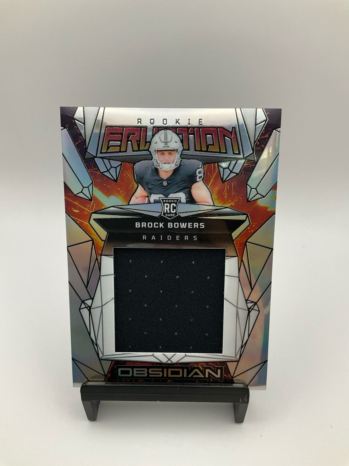 2024 Panini Obsidian 23/99 ROOKIE ERUPTION PATCH BROCK BOWERS