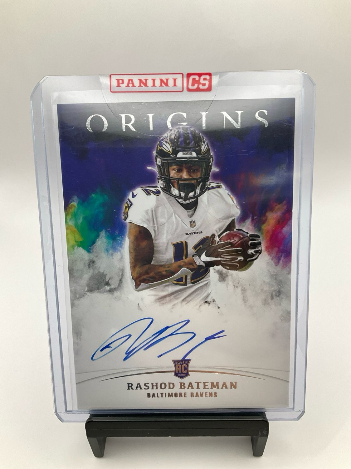 2021 Panini Origins Rookie Rashod Bateman RC Auto #RA-RB