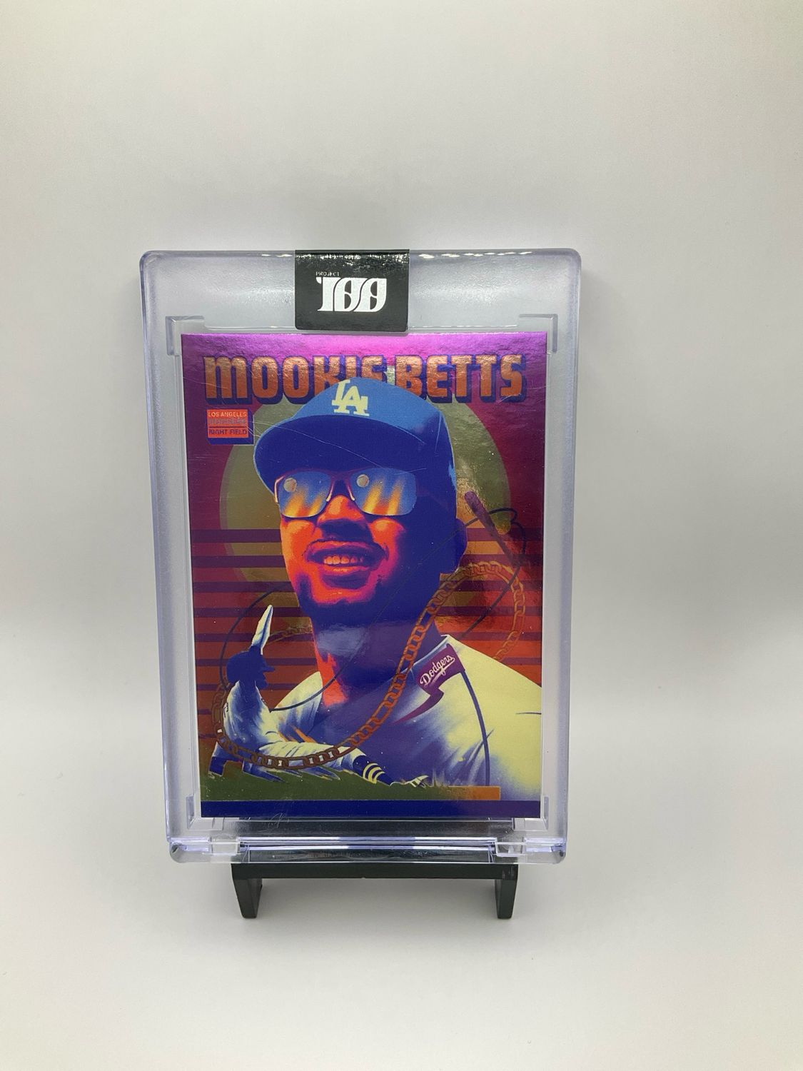 MOOKIE BETTS By Arno Kiss- Topps Project100 Card #70