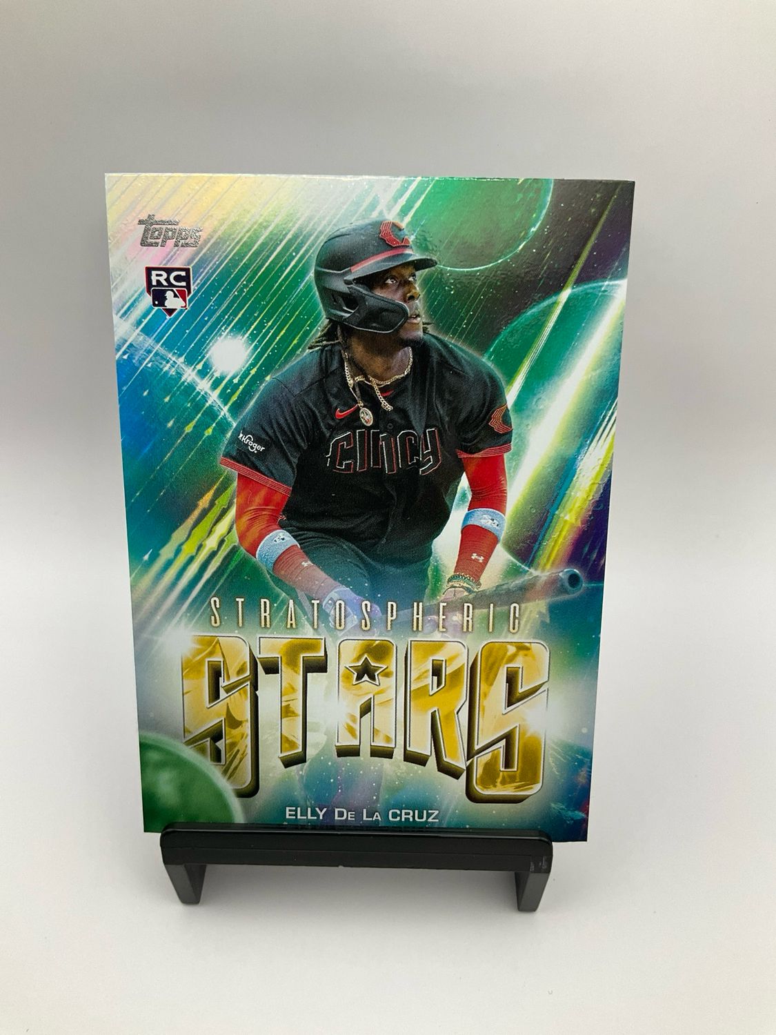 2024 Topps Chrome Update Series - Stratospheric Stars Elly De La Cruz