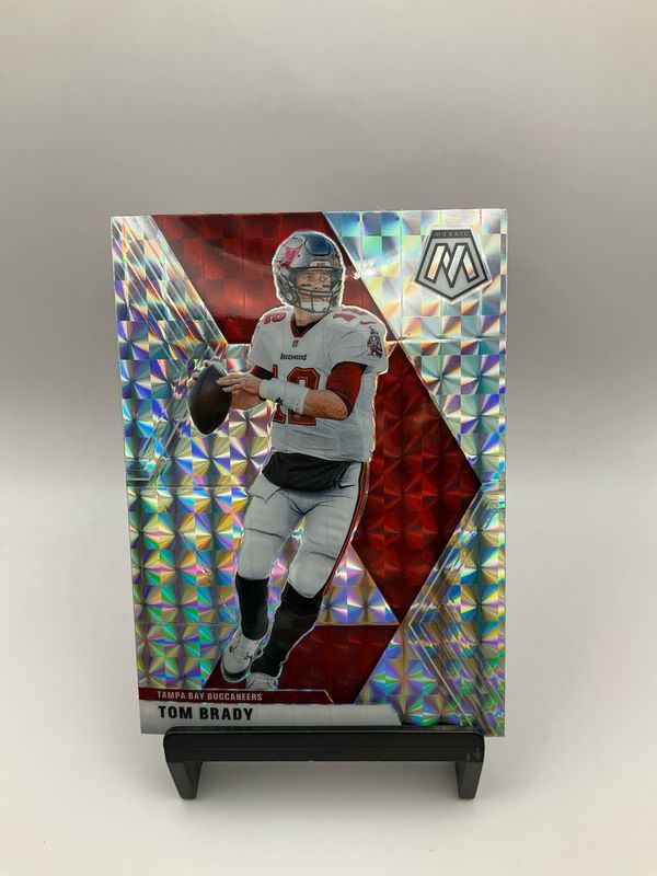 2020 Panini Mosaic Tom Brady Silver Prizm Tampa Bay Bucaneers #135