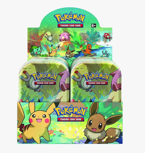 Pokemon Kanto Friends Mini Tin