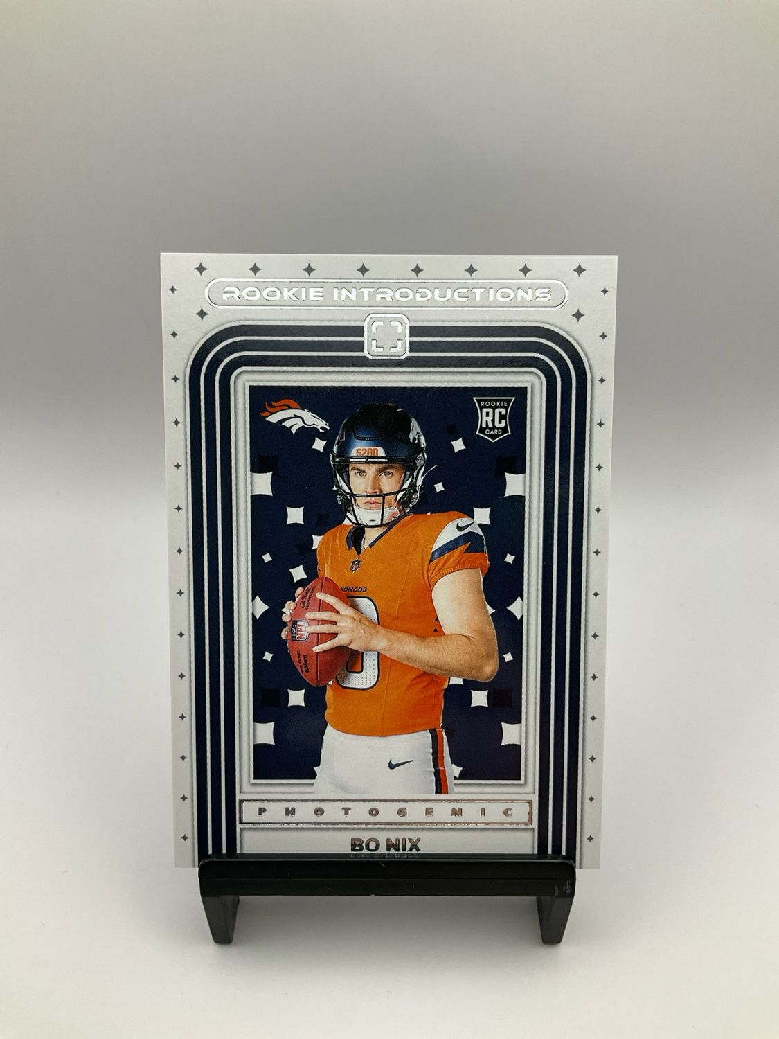 2024 Panini Photogenic Bo Nix Rookie Introductions #5