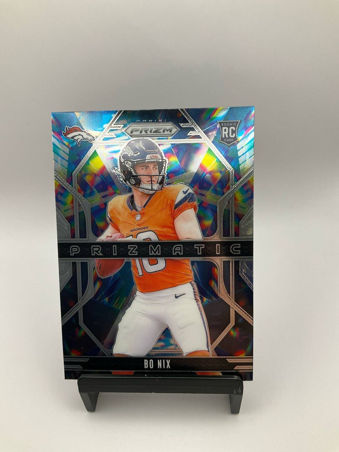 2024 Panini Prizm Prizmatic #11 Bo Nix