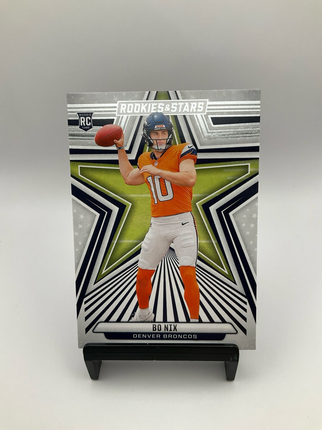 2024 Panini Rookies &amp; Stars Bo Nix Rookie Card #108