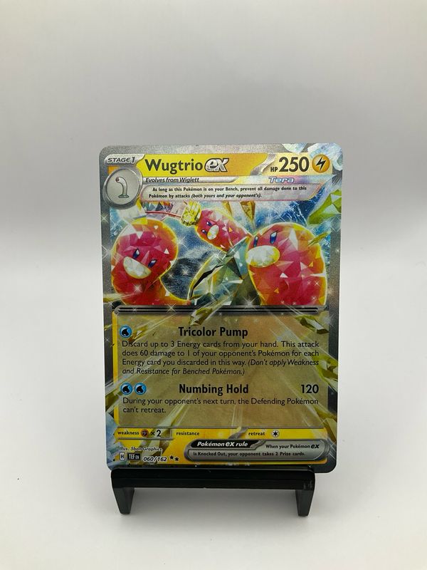 Pokémon TCG Wugtrio ex Scarlet &amp; Violet-Temporal Forces 060/162