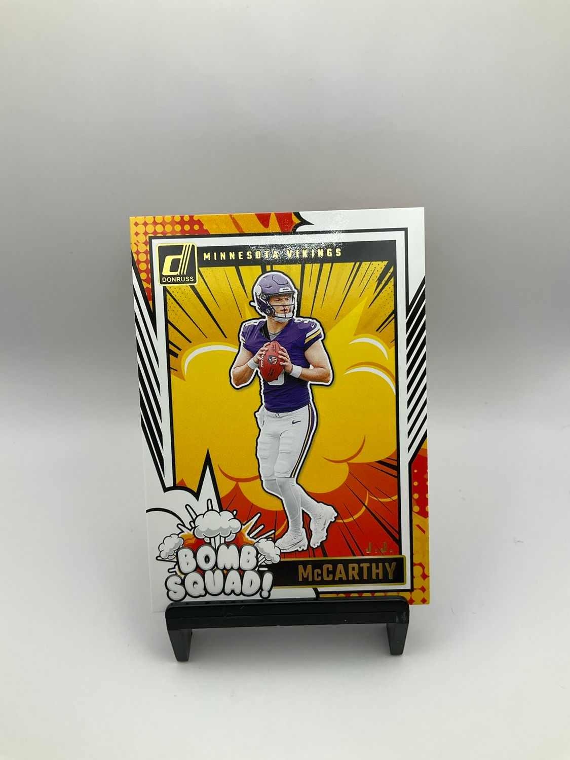2024 Panini Donruss Bomb Squad J.J. McCarthy #5