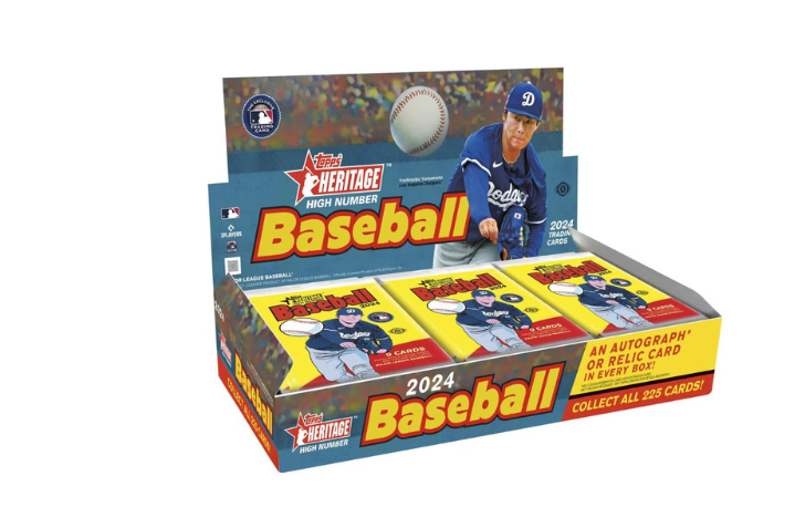 2024 TOPPS HERITAGE HIGH NUMBER BASEBALL HOBBY