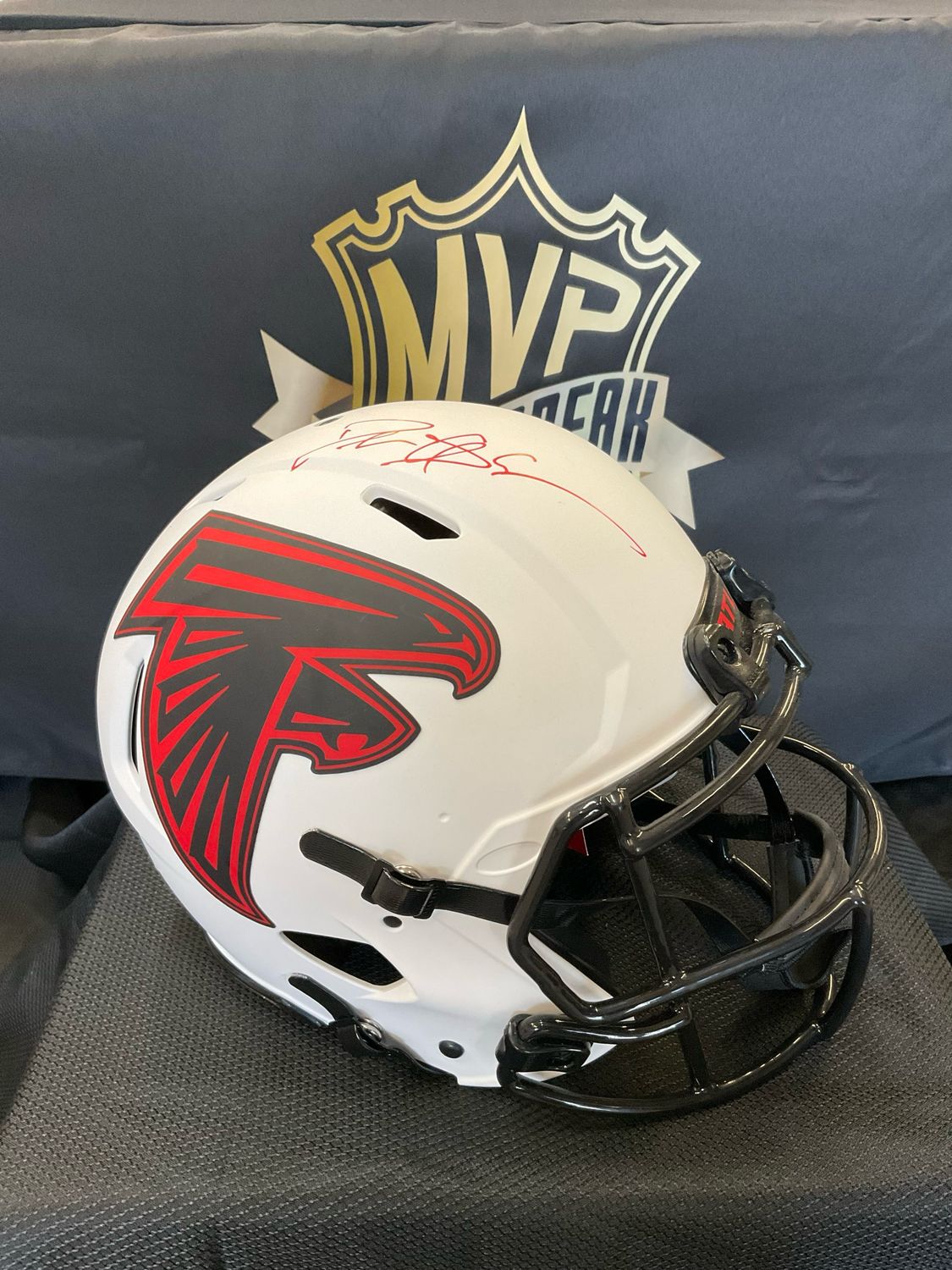 DEION SANDERS SIGNED AUTHENTIC HELMET