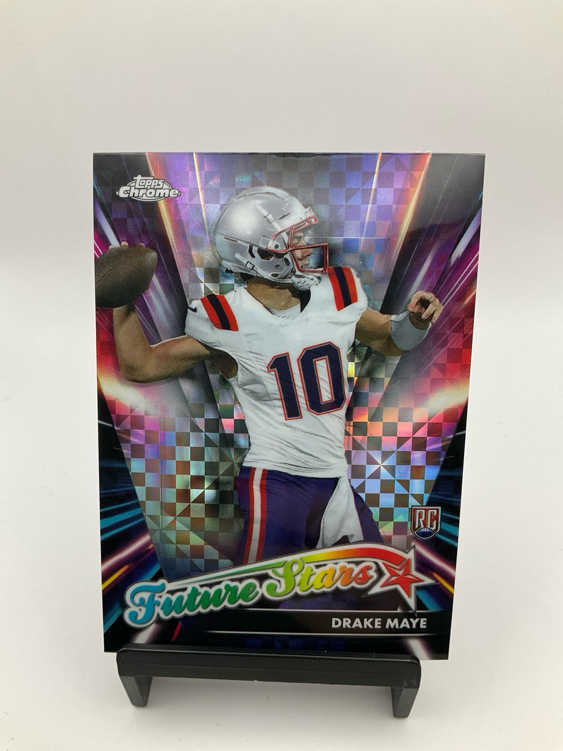 2024 Topps Chrome Football Drake Maye Xfractor Future Stars #FS-3