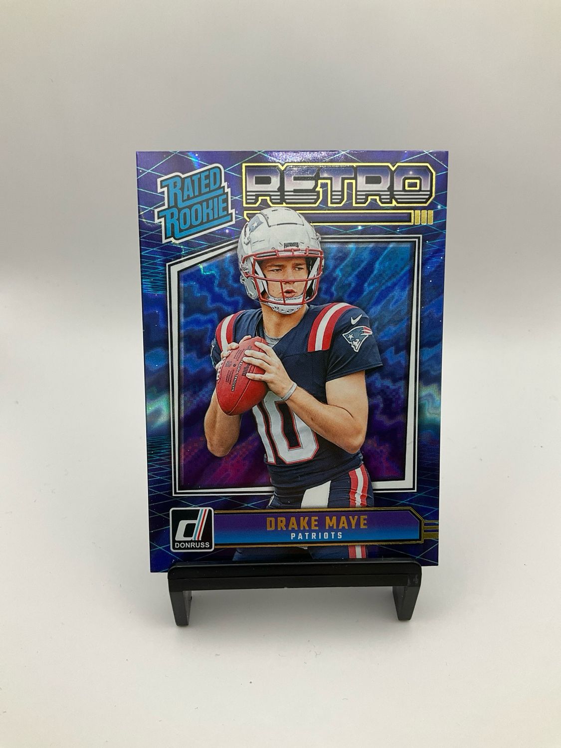 2024 Panini Donruss Rated Rookie Retro Drake Maye #16